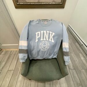 Victoria's Secret PINK Light Blue Hoodie